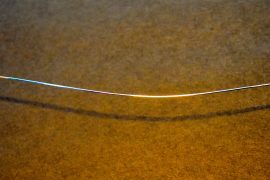 A thin wire